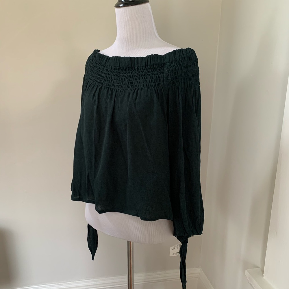 The Impeccable Pig off the shoulder top